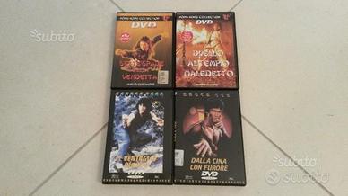 Lotto 4 dvd Film Arti Marziali