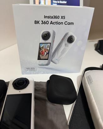 Insta360 X5 Bianca