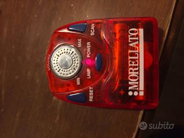 Mini radio FM Morellato con torcia
