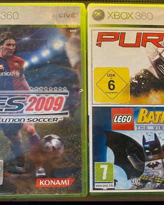 XBOX 360 PURE - BATMAN - PES 2009