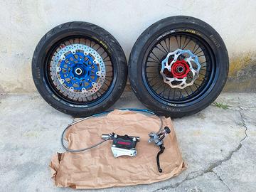 Kit Motard + Impianto frenante Accossato