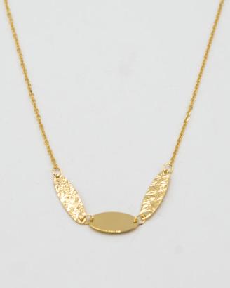 Collana in oro giallo 9kt con centrale E.2360