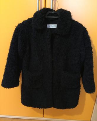 Cappotto blu bambina 8 anni nuovo