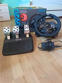 Volante e Pedaliera Logitech G920 (PC, Xbox)
