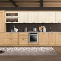 CUCINA RUSTICA CON ANTE IN LEGNO DI ABETE NUOVA