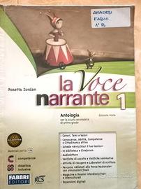 La voce narrante 1, libro di testo