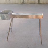 Barbecue canaletta per arrosticini 80cm