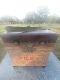 Panchetto pesca Belgium Originale Vintage anni 60/