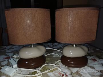 Lampada da comodino coppia