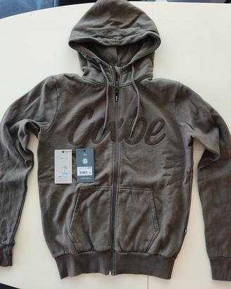 Felpa S dopo gara  Cotone organico originale Cube 
