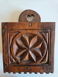 PORTA POSATE IN LEGNO