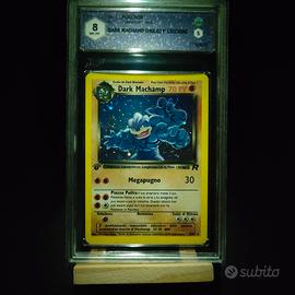 Carta Pokémon Dark Machamp 10 Holo 1ª Ed Graad 8