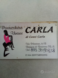 Attività di parrucchiera CHIAVI IN MANO