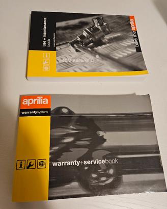 Libretto Aprilia Scarabeo 50 4T