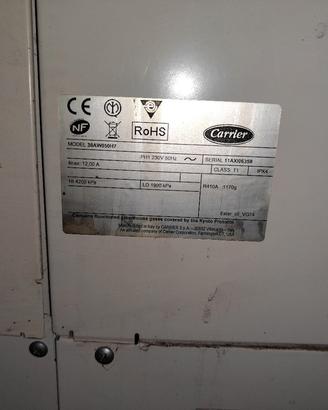 Minichiller Carrier inverter 38AWO50H7  