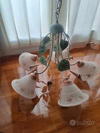 lampadario e  plafoniera 