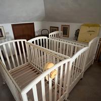 Lettino in legno per bambini