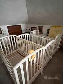 Lettino in legno per bambini