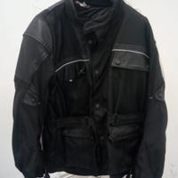 Giacca moto invernale con protezioni