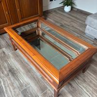 Tavolino da salotto in legno massello