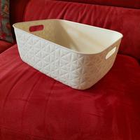 Cestino di plastica dura 38x29x14 cm