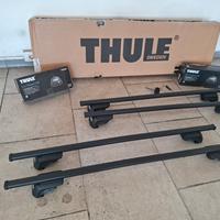 N. 4 Barre Thule Evo Raised Rail