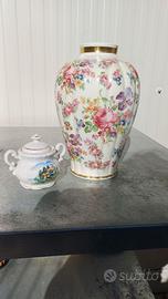 Zucheriera è vaso porcellana vintage