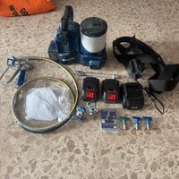 Pistola airless pro a batteria