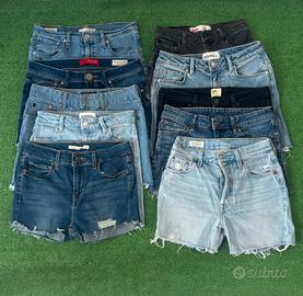 box short pantaloncini jeans  levi's / Lee