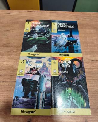 librogame Partita a quattro serie completa 