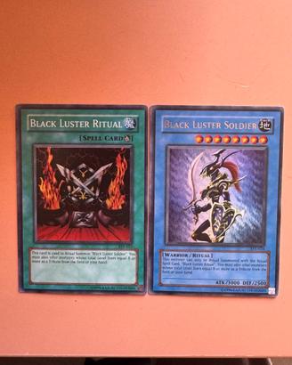Black luster ritual + black luster soldier yu gi o