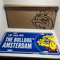 Targa The bulldog originale in metallo Amsterdam