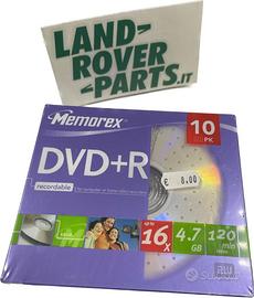 Memorex 16x DVD+R Media - 4.7GB - 120mm Standard -