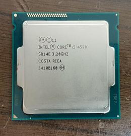 5 processori in blocco i5 4570 e 4590 perfetti