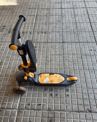 Monopattino da bambino BremToy 3 ruote con sedile