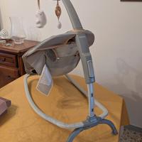 sedia-dondolo pieghevole con suoni e vibro