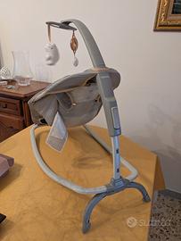 sedia-dondolo pieghevole con suoni e vibro