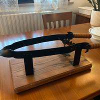 Morsa per prosciutto in legno