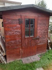 casetta da giardino in legno