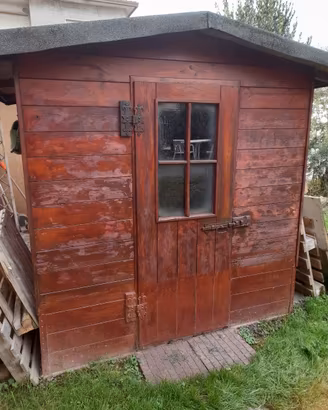 casetta da giardino in legno
