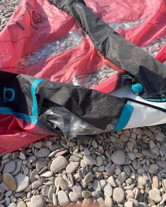 Vela wing foil duonte slick sls da riparare