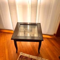 tavolino legno pregio con ribalta