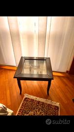 tavolino legno pregio con ribalta