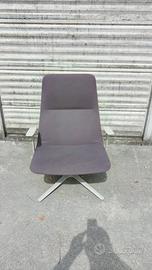 poltrona design con Puff Kvard 