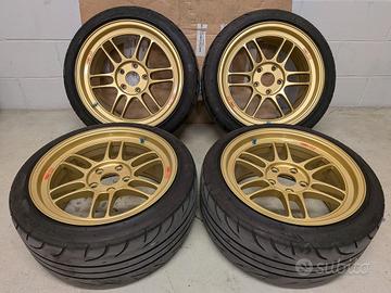 Cerchi Enkei RPF1 Gold 17x9 ET45 5x114.3