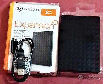 HARD Disk Esterno Seagate- Maxtor- 2 TB 2000 GB-