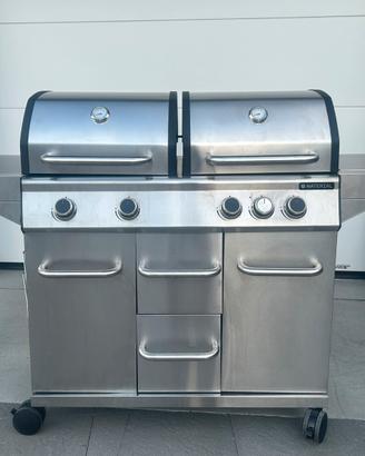 Barbecue a gas NATERIAL 4 bruciatori