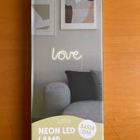 Lampada neon led - NUOVA