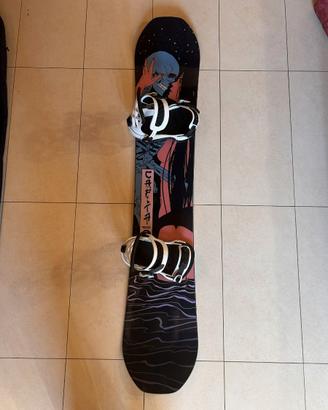 Tavola Snowboard Capita + Attacchi + Sacca