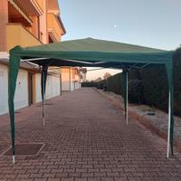 Gazebo da giardino 4x4 verde